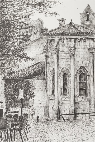 Saint Emilion Frankrijk, 2010 door Vincent Alexander Booth
